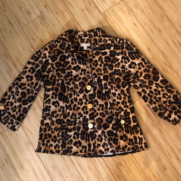 Charter Club Jackets & Blazers - Leopard Jacket